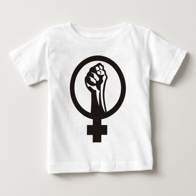Camiseta De Bebé Feminismo de Anarcha (Anverso)