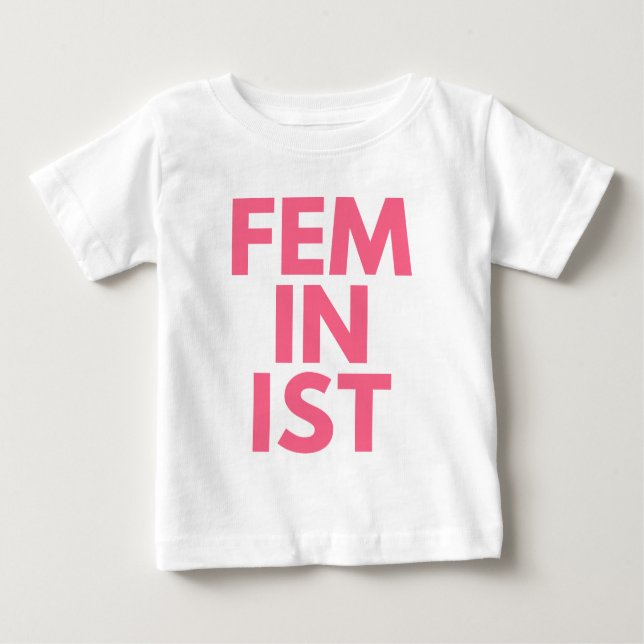 Camiseta De Bebé Feminista (Anverso)