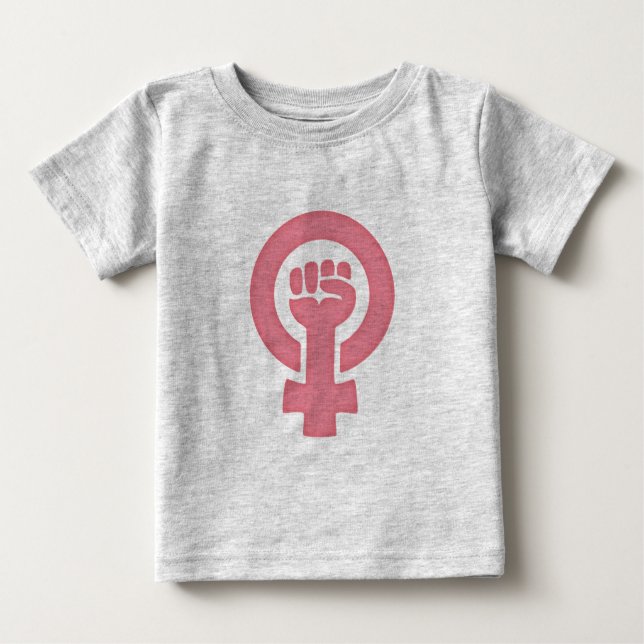 Camiseta De Bebé Feminista (Anverso)