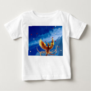 Camiseta De Bebé Fénix / Ave Fénix.