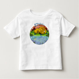 Camiseta De Bebé Ferald | Ferret durmiente