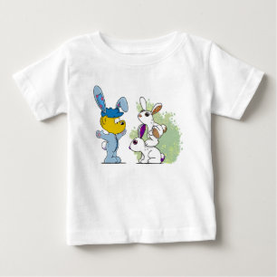 Camiseta De Bebé Ferald y la camiseta del bebé Bunniez