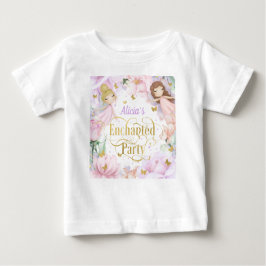 Camiseta De Bebé Feria del jardín encantado 1° cumpleaños