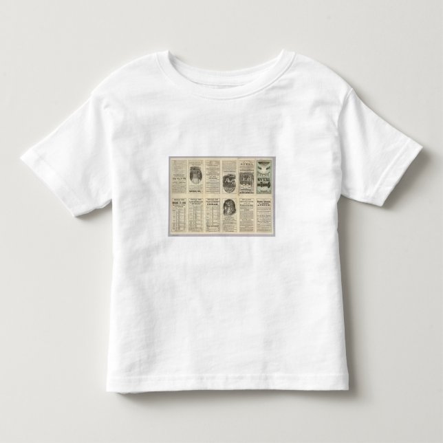 Camiseta De Bebé Ferrocarril 2 de Tejas (Anverso)