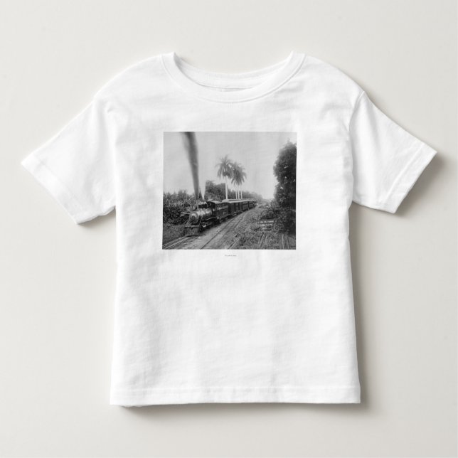 Camiseta De Bebé Ferrocarril central americano de la cacerola en (Anverso)
