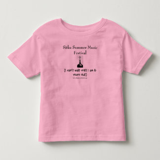 Camiseta De Bebé Festival de música del verano de Sitka -- Niño