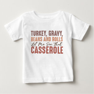 Camiseta De Bebé Festividad de Acción de Gracias