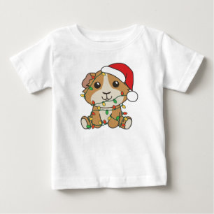 Camiseta De Bebé Festividad de invierno de los Navidades de cerdo d