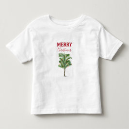 Camiseta De Bebé Festividad del árbol de la palmera tropical
