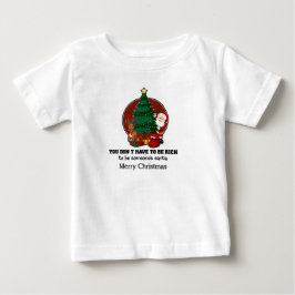 Camiseta De Bebé Festividad personalizada para navidades