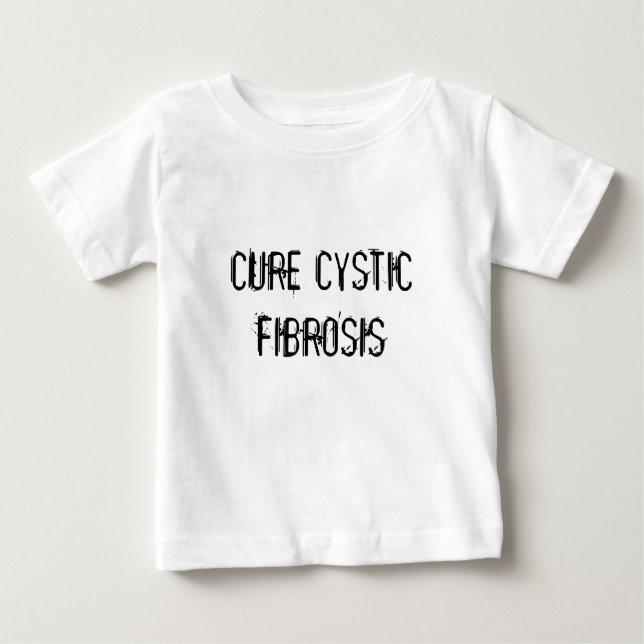 Camiseta De Bebé Fibrosis quística de la curación (Anverso)