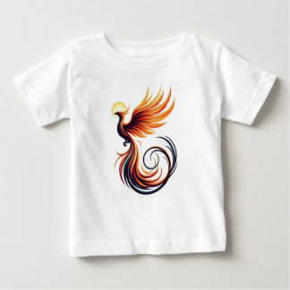 Camiseta De Bebé Fiery Phoenix Kids T-Shirt