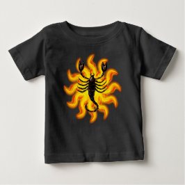 Camiseta De Bebé Fiery Scorpio