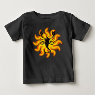 Camiseta De Bebé Fiery Scorpio