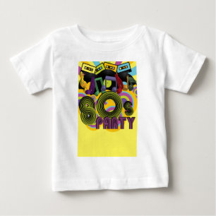 Camiseta De Bebé fiesta 80s