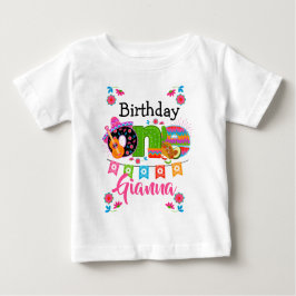Camiseta De Bebé Fiesta Cumpleaños Uno | Fiesta de México