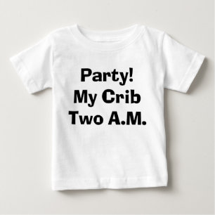 Camiseta De Bebé Fiesta de bebé