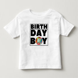 CAMISETA DE BEBÉ FIESTA DE CELEBRACIÓN DE CUMPLEAÑOS DEL NIÑO PERSO