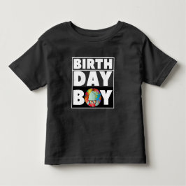 CAMISETA DE BEBÉ FIESTA DE CELEBRACIÓN DE CUMPLEAÑOS DEL NIÑO PERSO
