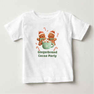 Camiseta De Bebé Fiesta de Cocoa de Jengibre
