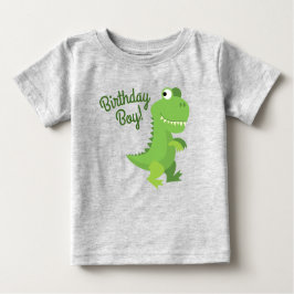 Camiseta De Bebé Fiesta de cumpleaños de Dinosaur