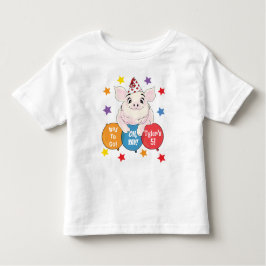 Camiseta De Bebé Fiesta de cumpleaños de los animales de Barnyard