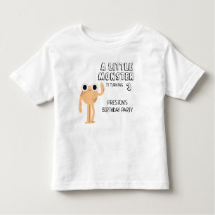 Camiseta De Bebé Fiesta de cumpleaños de pequeños monstruos para to
