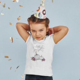 Camiseta De Bebé Fiesta de cumpleaños del pequeño Chica de calabaza