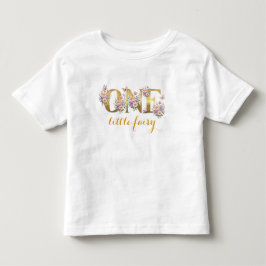 Camiseta De Bebé fiesta de cumpleaños jardín de hadas caprichoso 1e