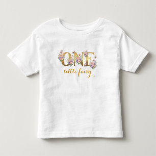 Camiseta De Bebé fiesta de cumpleaños jardín de hadas caprichoso 1e