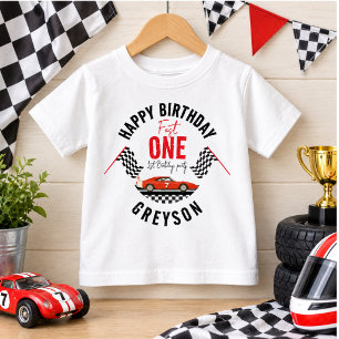 Camiseta De Bebé Fiesta de cumpleaños número uno de un niño con un