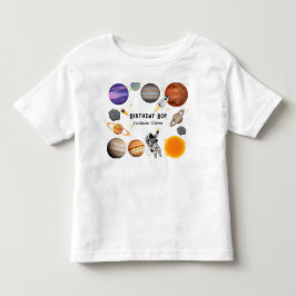 Camiseta De Bebé Fiesta de cumpleaños número uno del astronauta esp