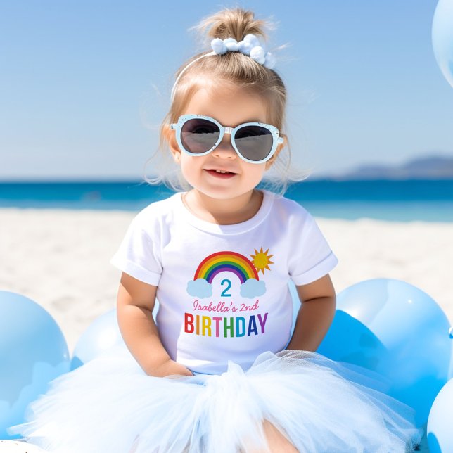 Camiseta De Bebé Fiesta de Cumpleaños Personalizada para Niñas con  (Subido por el creador)