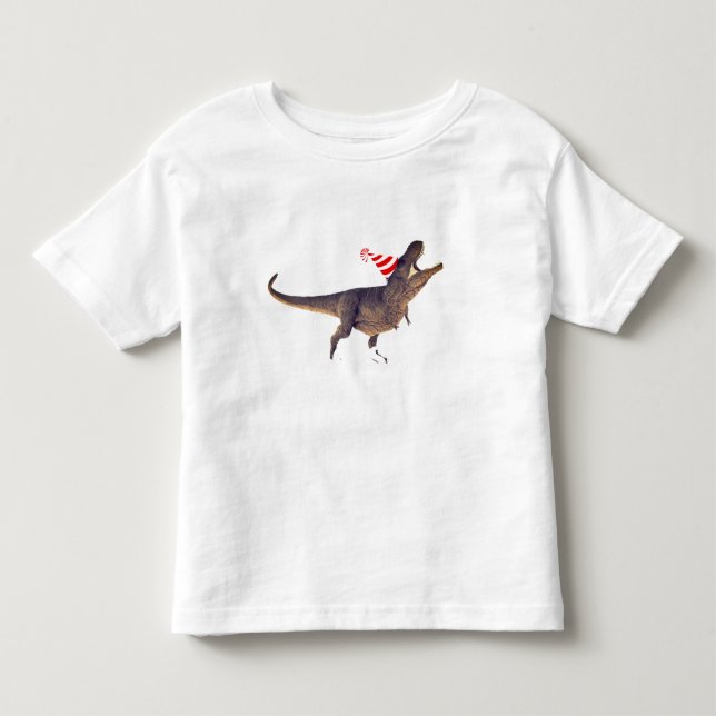 Camiseta De Bebé Fiesta de cumpleaños T-Rex de Guay (Anverso)