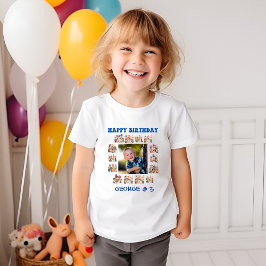 Camiseta De Bebé Fiesta de fotografía infantil Tema de los animales