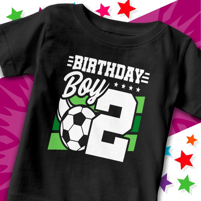 Camiseta De Bebé fiesta de fútbol de 2 años de edad (Subido por el creador)