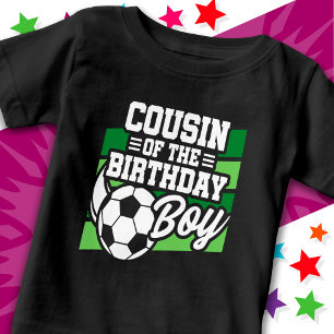 Camiseta De Bebé Fiesta de fútbol infantil primo de niño cumpleaños