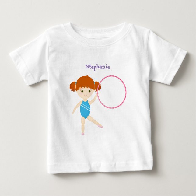 Camiseta De Bebé Fiesta de Gimnasia (Anverso)