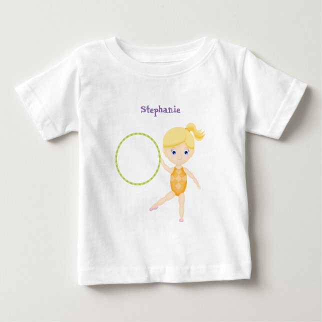 Camiseta De Bebé Fiesta de Gimnasia (Anverso)