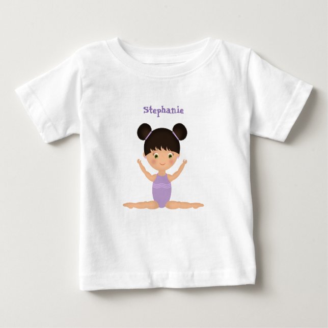 Camiseta De Bebé Fiesta de Gimnasia (Anverso)