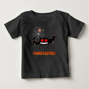 Camiseta De Bebé Fiesta de Halloween Fangtástica Espeluznante