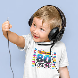 Camiseta De Bebé Fiesta de Retro 80