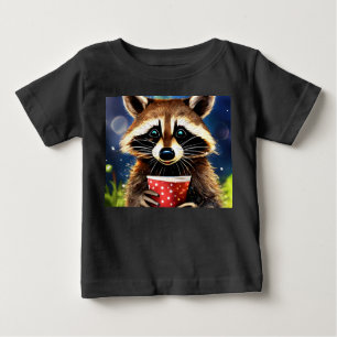 Camiseta De Bebé Fiesta del Día de Apreciación del Mapache