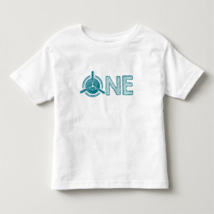 Camiseta De Bebé Fiesta del primer cumpleaños del avión
