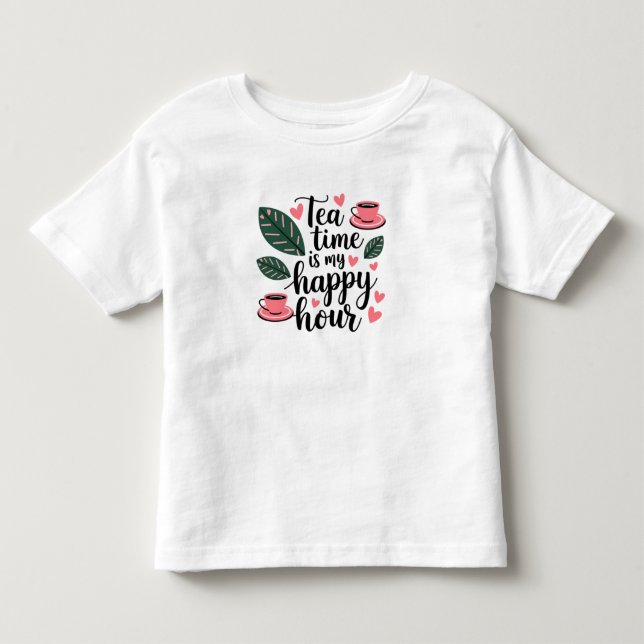 Camiseta De Bebé Fiesta del té del bebé (Anverso)