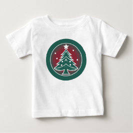 Camiseta De Bebé Fiesta festiva: Un destello de Navidades