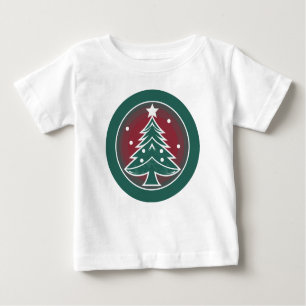 Camiseta De Bebé Fiesta festiva: Un destello de Navidades