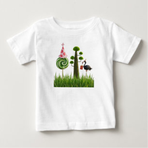 Camiseta De Bebé Fiesta Juguetona en el Bosque – Camiseta para Bebé