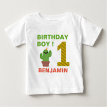 Fiesta Mexicana Kawaii Cactus Cumpleaños 1