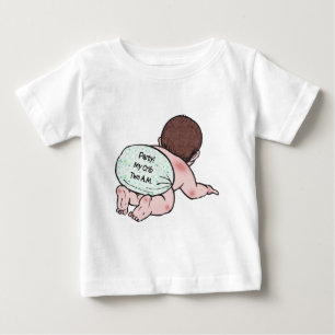 Camiseta De Bebé Fiesta Mi bebé de cuna